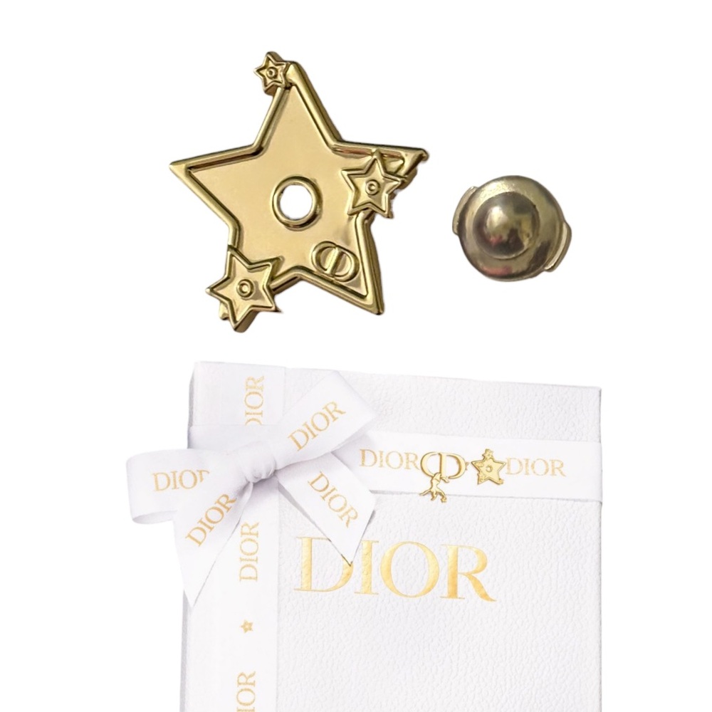 Dior Gold 2025 Holiday Pin - Winner’s Choice - New/Unused